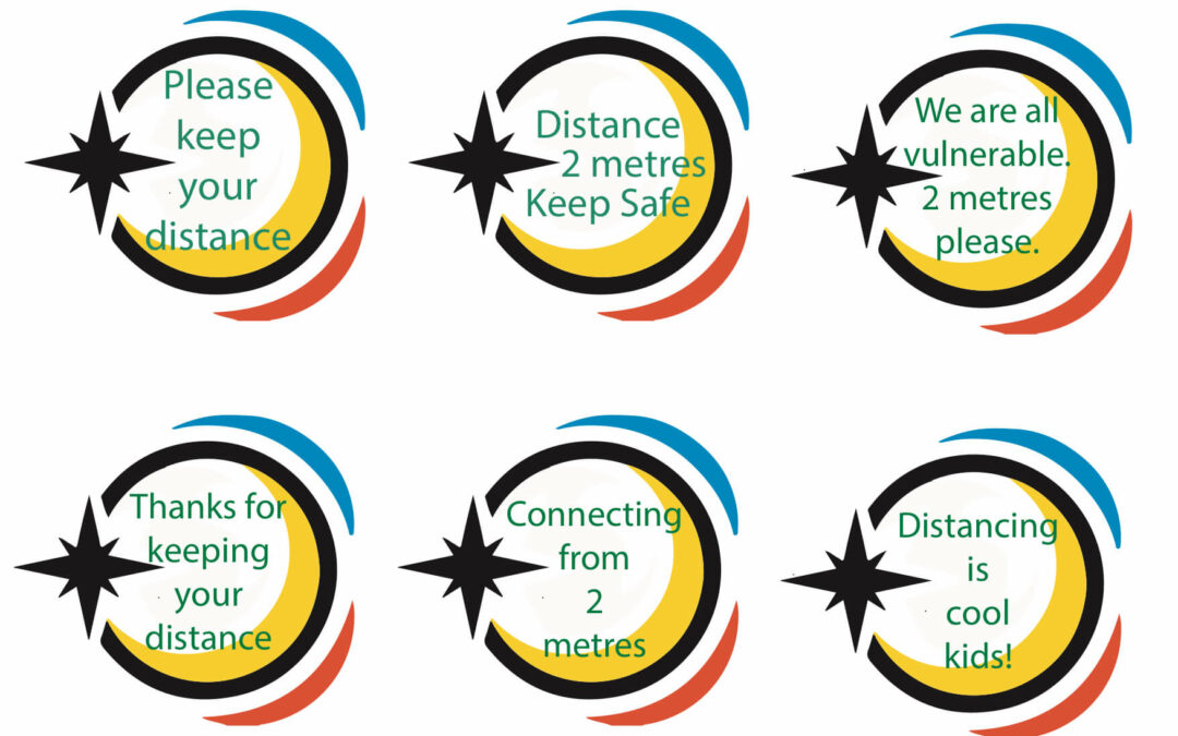 Greetings from a distance! Creative ways to ensure safe physical distance