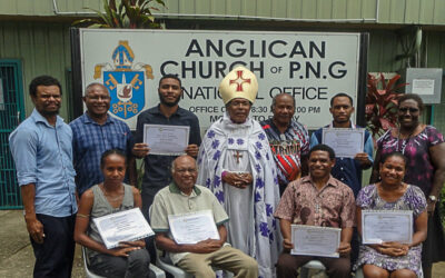 First Agents of Change graduation for the Anglican Church of Papua New Guinea: “A joyous occasion not only for them, but for all of us”, Dennis Kabekabe, group mentor and Provincial Secretary