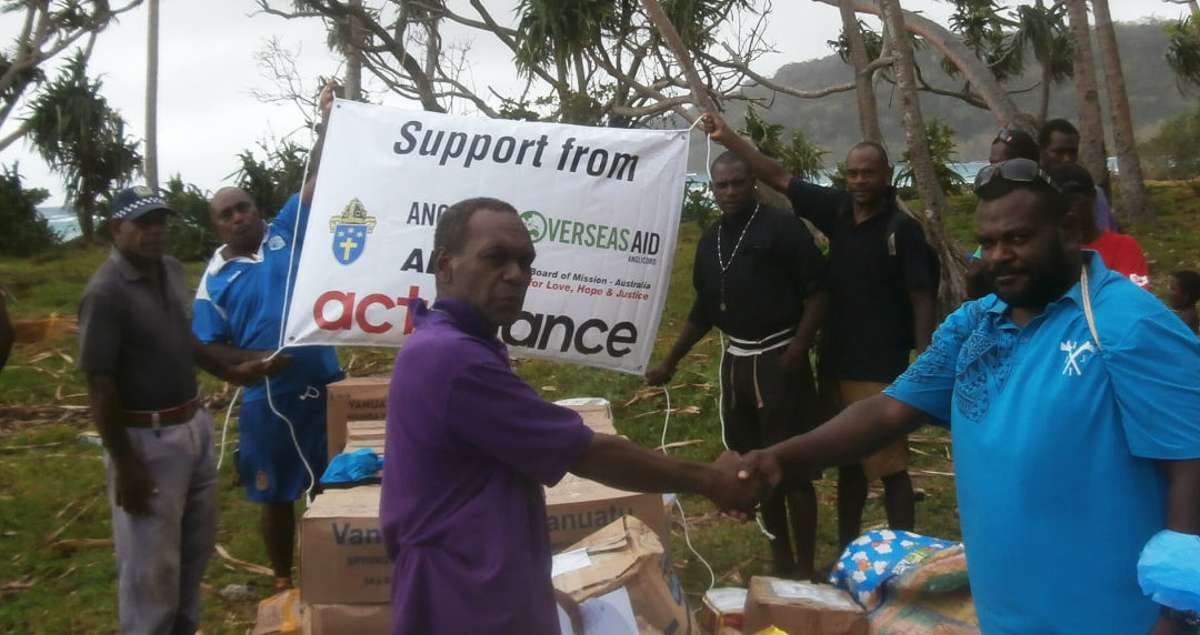Anglican Church of Melanesia supports islands hit by Tropical Cyclone
