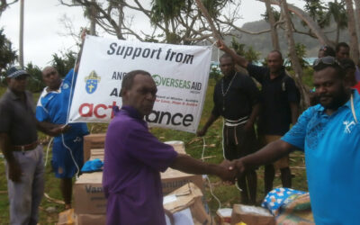 Anglican Church of Melanesia supports islands hit by Tropical Cyclone