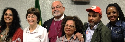 Bishop Mauricio Andrade, La Via Campesina