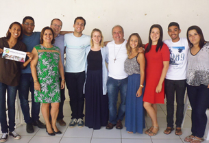 Youth at Recife Cathedral Brazil